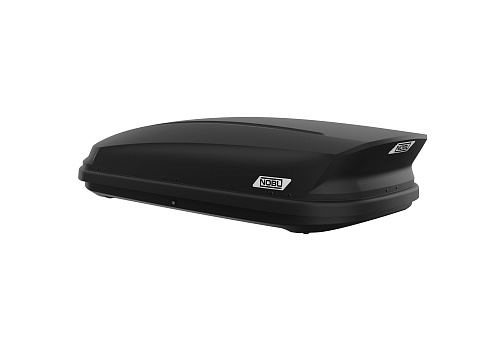 Автобокс на крышу NOBU DRIVE 430 black glossy (Нобу Драйв 430 чёрный глянцевый)