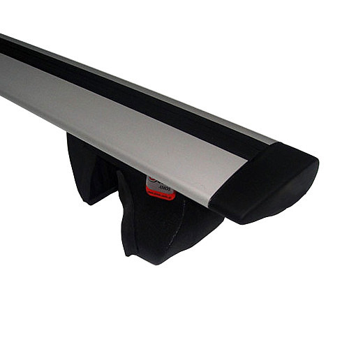 Багажник Amos Alfa для Opel Omega 5дв. Универсал 1986-2003гг. на рейлинги (аэродинамическая крыловидная дуга)