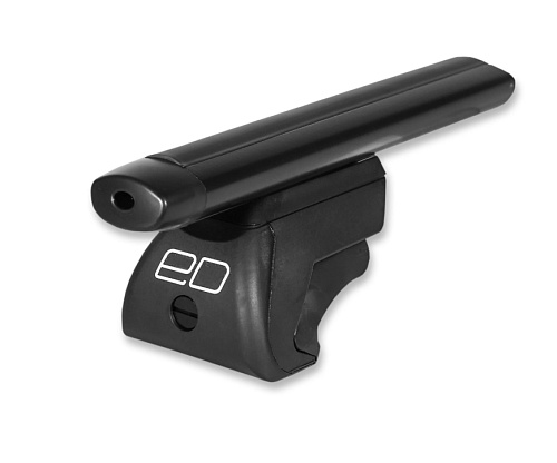 Багажник ED Аэродинамический черный на крышу Chery Cross 2007-2014 Рейлинги