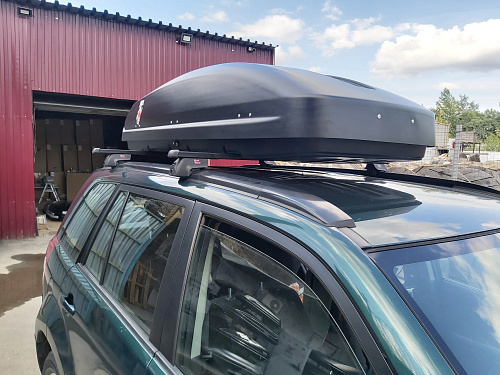 Автобокс на крышу ED Joker 530 black matte (ЕД Джокер 530 чёрный матовый)