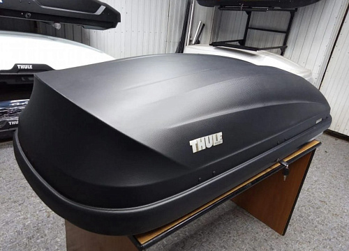Автобокс Thule Pacific 200 чёрный матовый Б/У