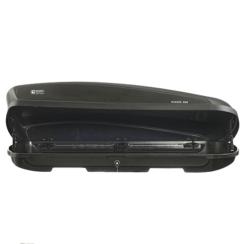 Автобокс на крышу Evrodetal Winner 585 black diamant (Евродеталь Виннер 585 чёрный диамант)