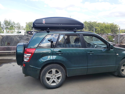 Автобокс на крышу ED Joker 530 black matte (ЕД Джокер 530 чёрный матовый)