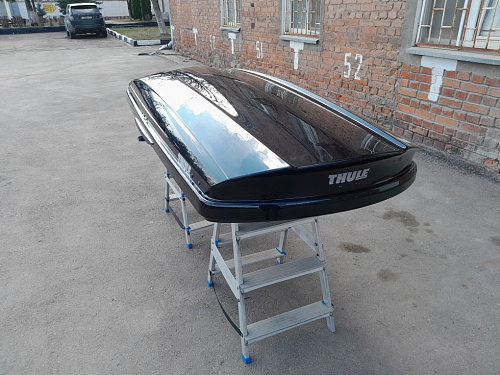 Автобокс Thule Dynamic 900 чёрный глянец Б/У