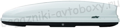 Автобокс Koffer KB 480 белый глянцевый двухсторонний
