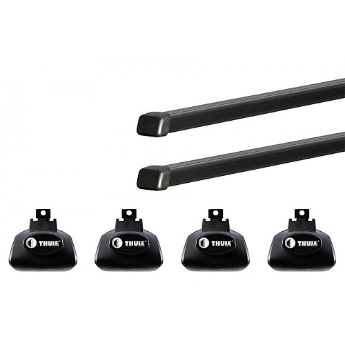Багажник Thule SquareBar для Toyota Hilux SW4 Кроссовер 5 дв. 2006 и по н.в. (прямоугольная дуга)