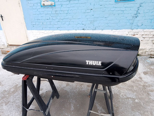 Автобокс Thule Motion 200 чёрный глянцевый Б/У 003 Э