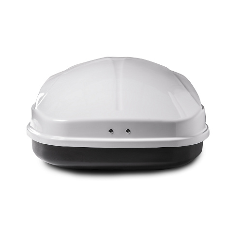 Автобокс на крышу MaxBox PRO / Maksima-List 520 white glossy (МаксБокс ПРО / Максима-Лист 520 белый глянцевый)