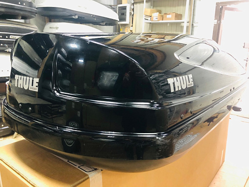 Автобокс Thule Atlantis 200 чёрный глянцевый