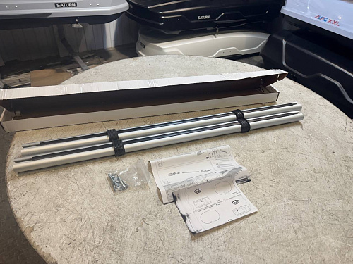 Багажник на Nissan T31 с фарами