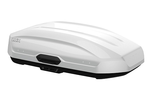 Автобокс на крышу LUX TAVR 140 белый глянцевый 440л 142х91х45см 