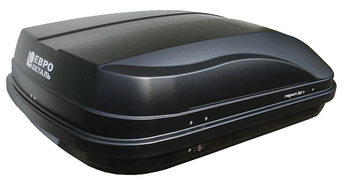 Автобокс на крышу ED Magnum 350 black carbon quick release (ЕД Магнум 350 черный карбон быстросъём)