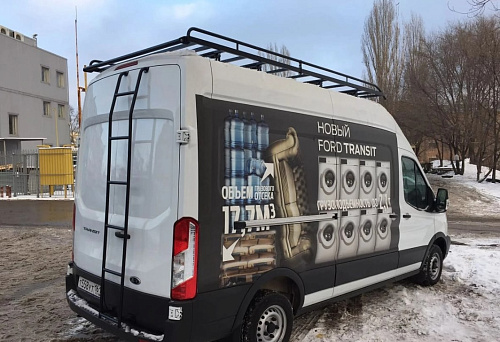 Грузовая платформа ED для Ford Transit L3H3 с сеткой