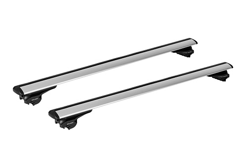 Автобагажник Atlant тип F для MERCEDES C дуги алюминиевые крыло 2014-2021 7008+8823