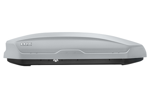 Автобокс на крышу LUX Tavr 197 silver matte (Люкс Тавр 197 серый матовый)